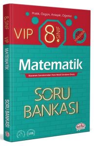 Editör 8. Sınıf VIP Matematik Soru Bankası