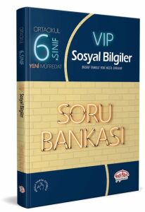 Editör Yayınları 6.SINIF VIP SOSYAL SORU BANKASI