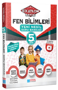 Evrensel İletişim 5.Sınıf Exatlon Serisi Fen Bilimleri Video Çözümlü Soru Bankası Evrensel İletişim Yayınları