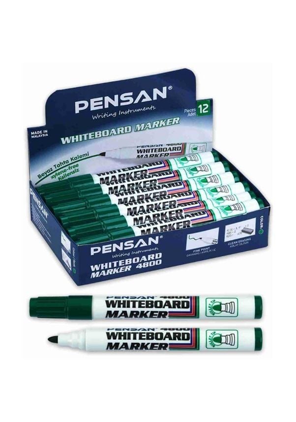 Pensan Tahta Kalemi Yuvarlak Uç Yeşil