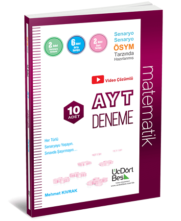 YKS AYT Matematik 10'lu Deneme