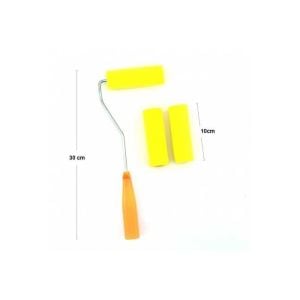 Rich Sarı Sünger Metal Sap Rulo Set 10Cm Fırça
