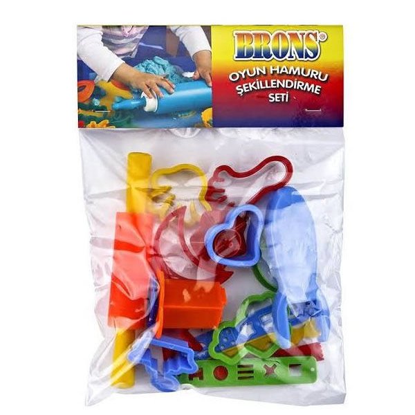 Brons Oyun Hamuru Kalıp Seti