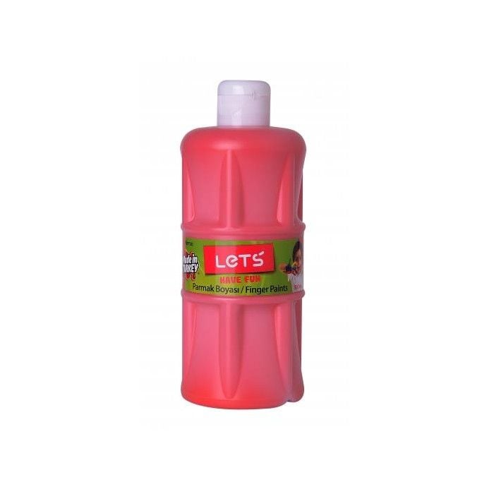 Lets Parmak Boyası 500 ML Kırmızı