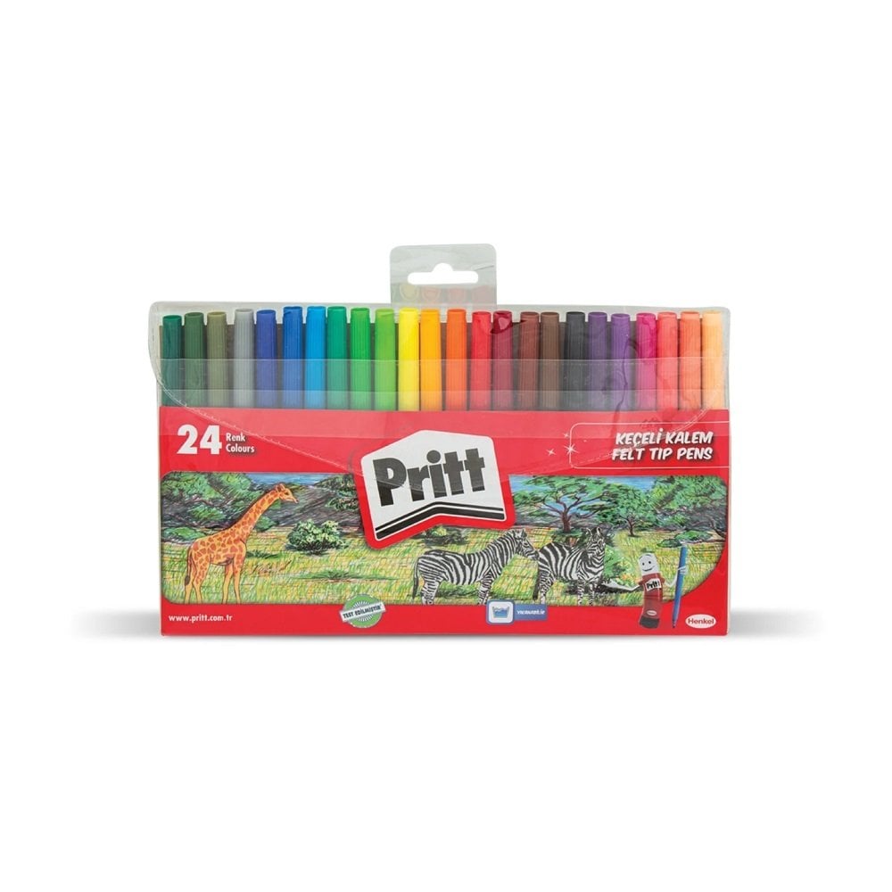 Pritt Keçeli Boya Kalemi 24'lü