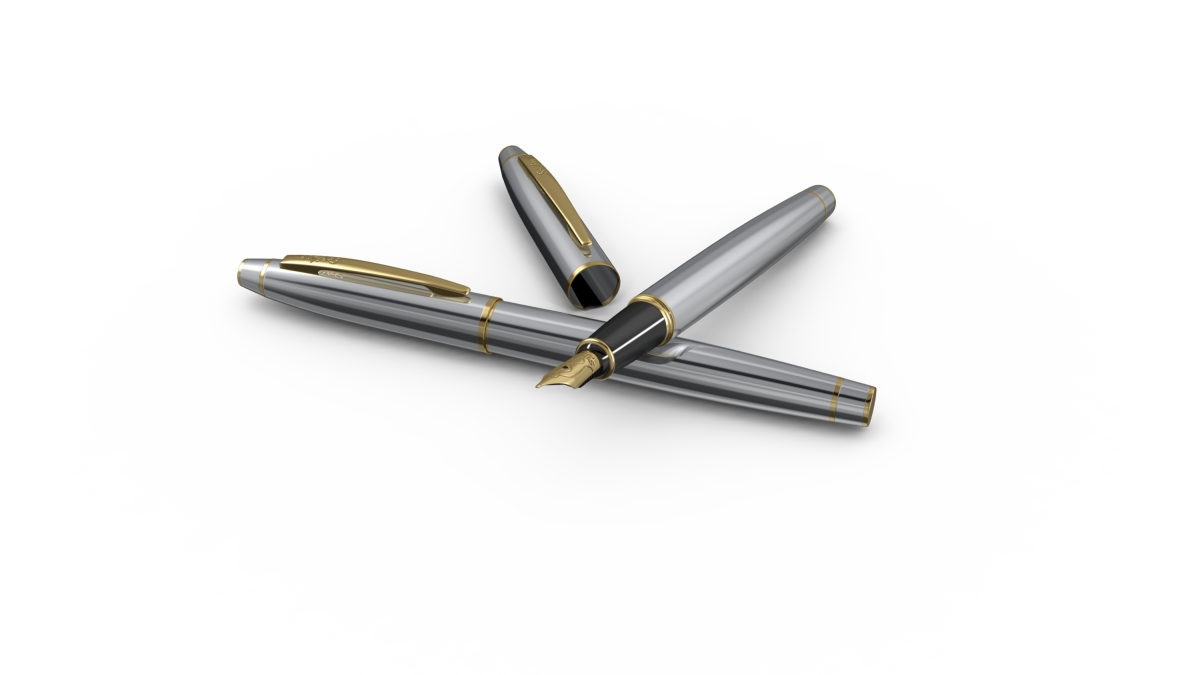 Scrikss 35 Dolma Kalem Gold Krom Özel Kutulu