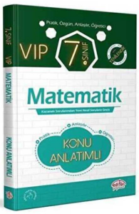 Editör Yayınları 7.SINIF VIP MATEMATİK KONU