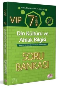 Editör Yayınları 7.SINIF VİP DİN KÜLTÜRÜ SORU BANKASI