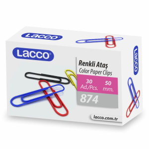 Lacco Renkli Ataş 50 mm