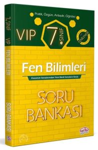 Editör Yayınları 7.SINIF VIP FEN BİLİMLERİ SORU BANKASI