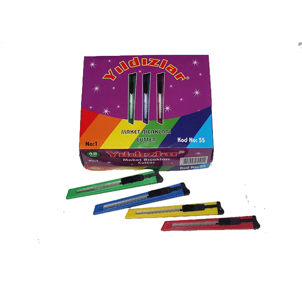 Yıldızlar Maket Bıçağı Dar No:1