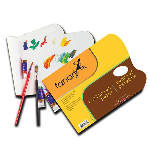 Fanart Academy Kullan-At Kağıt Palet 22,8x30,5 Cm