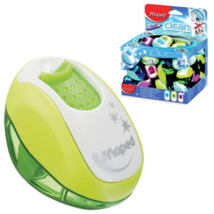 Maped Öğrenci Kalemtraşı Clean Plastik Hazneli