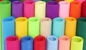 Ticon Renkli Keçe Rulo 50x70 cm