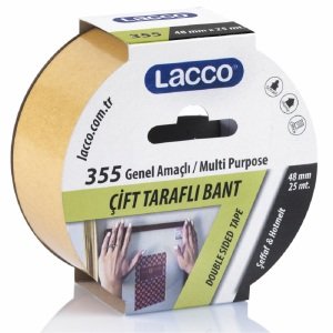 Lacco Çift Taraflı Bant 48 mm x 25 m