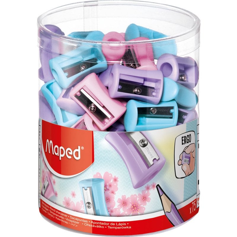 Maped Kalemtraş Vivo Pastel Renkli Tek Delikli