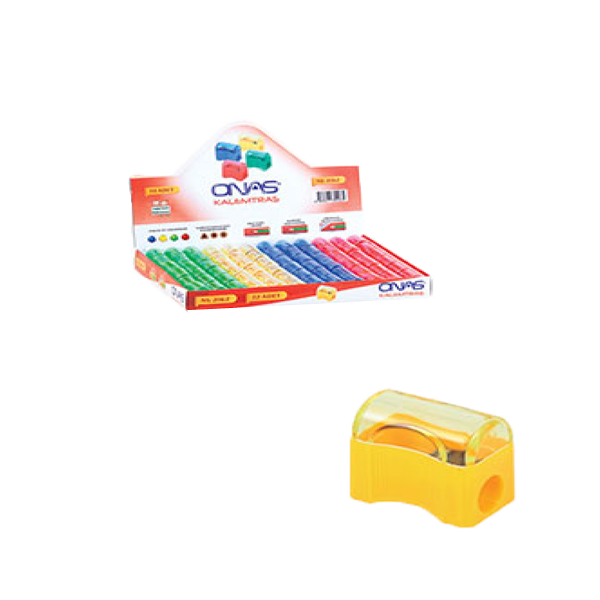 Onas Tekli Kapaklı Kalemtraş NS-2062