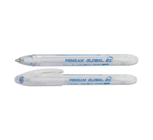 Pensan 2221 Global Tükenmez Kalem, 0.5 mm, Mavi