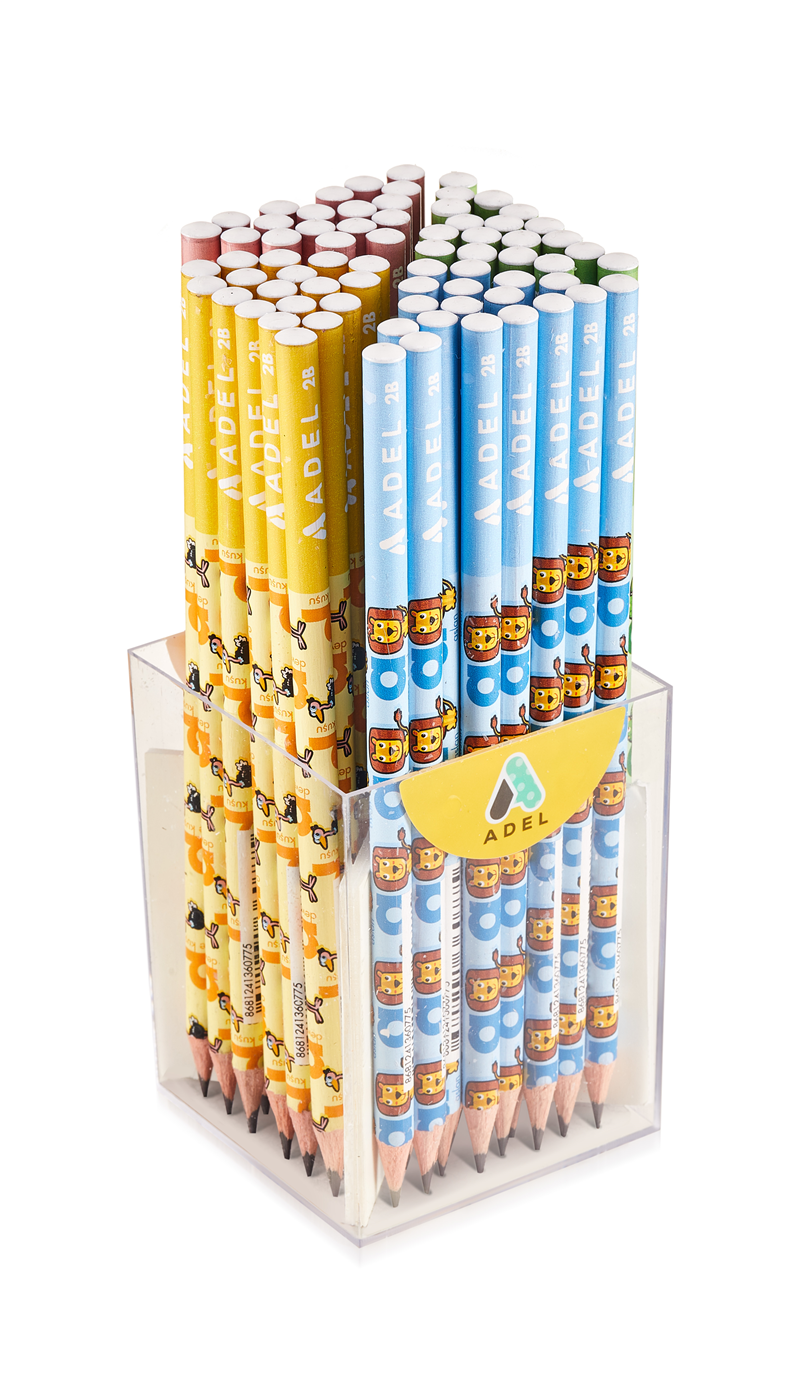 Adel Harfler Pastel Kurşun Kalem