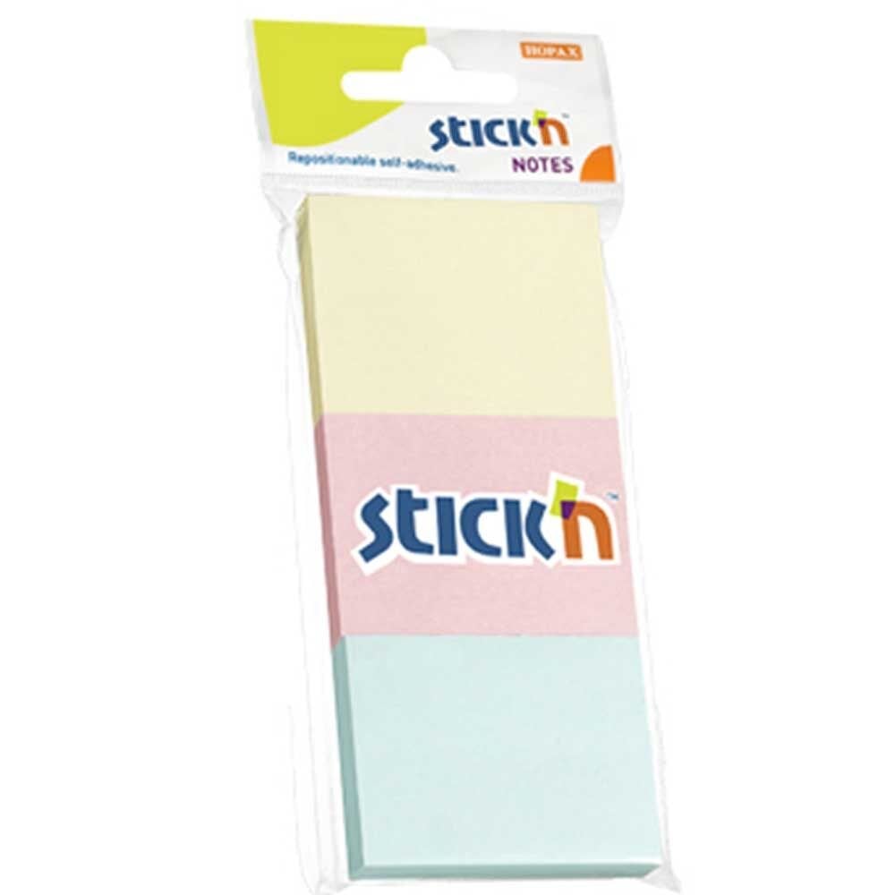 Hopax Stıckn Yapışkanlı Not Kağıdı 38x51 3 Renk