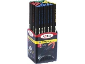 Fatih TriEdge Siyah Lata Kurşun Kalem