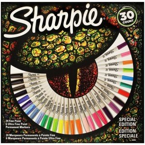 Sharpie Fine Permanent Markör 30'lu Kertenkele