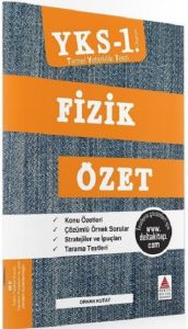 Delta Kültür Yayınevi YKS TYT FİZİK ÖZET (1.OTURUM)