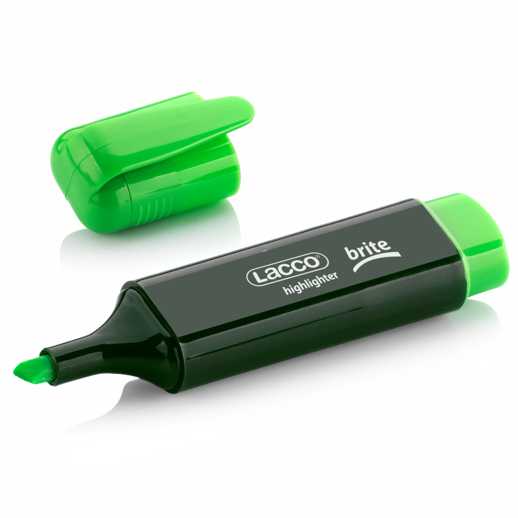 Lacco Brite Fosforlu Kalem Yeşil