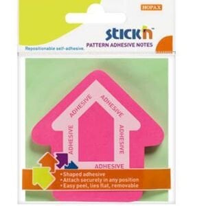 Hopax Stıckn Yapışkanlı Not Kağıdı Ok Şekilli 50 YP 70x70 Pembe