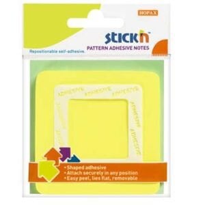 Hopax Stıckn Yapışkanlı Not Kağıdı Kare şekilli 50 YP 70x70 Sarı