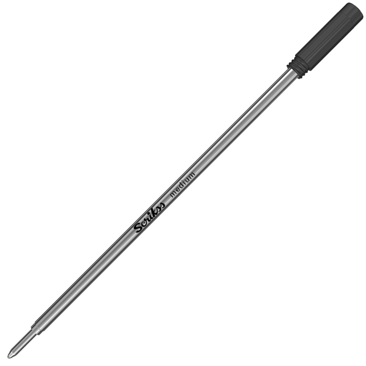 Scrikss 711 Tükenmez Kalem Yedeği Siyah