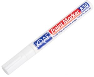 Kraf Paint Markör Kalem 830 Beyaz