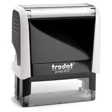 Trodat Standart Kaşe Otomatik 58x22 Mavi Kasa Mavi Keçe