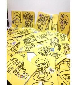Esmay Kum Boyama A4