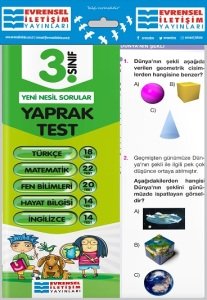 Evrensel İletişim 3.Sınıf Tüm Dersler Yaprak Test