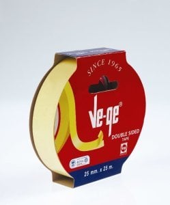 Ve-Ge Çift Taraflı Bant 24mm x 25m