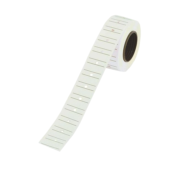 Tanex Fiyat Etiketi Çizgili 12x21 mm Beyaz 6 Rulo