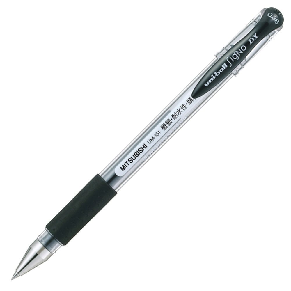 Uniball Signo DX Jel Kalem 0.38 mm Siyah (UM-151)
