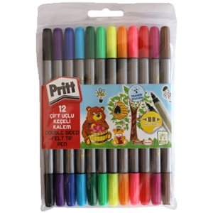 Pritt Çift Uçlu Keçeli Kalem 12\'li