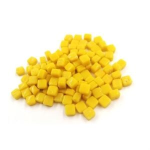 Mozaik Taşı Sarı Küp Kutu (140 gr.)