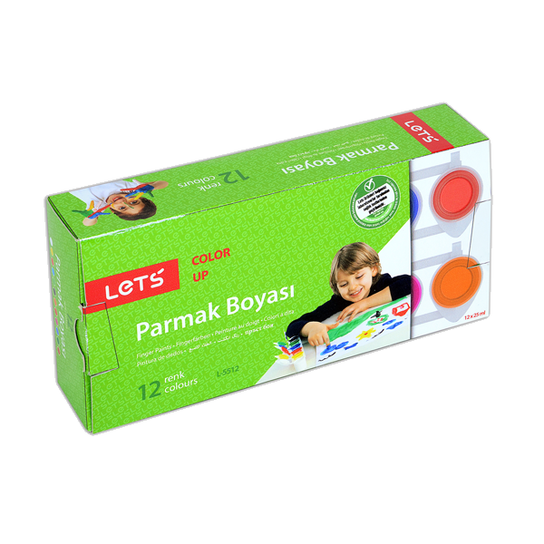 Lets Parmak Boyası 25 ML 12 Renk