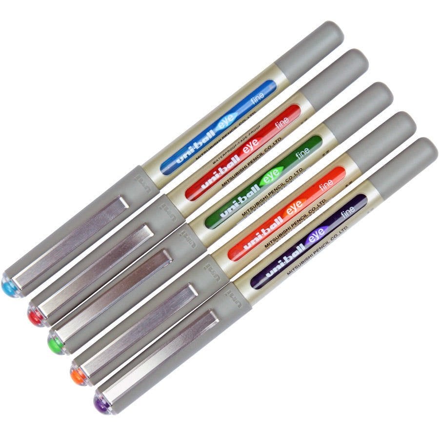 Uniball Ub-157 Eye Roller Pilot Kalem 0.7 mm Karışık 5 Renk