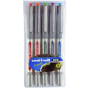 Uniball Ub-157 Eye Roller Pilot Kalem 0.7 mm Karışık 5 Renk