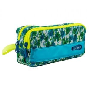 Kalemlig Kalem Kutusu Sprıng Double İki Bölmeli Kanvas Kumaş