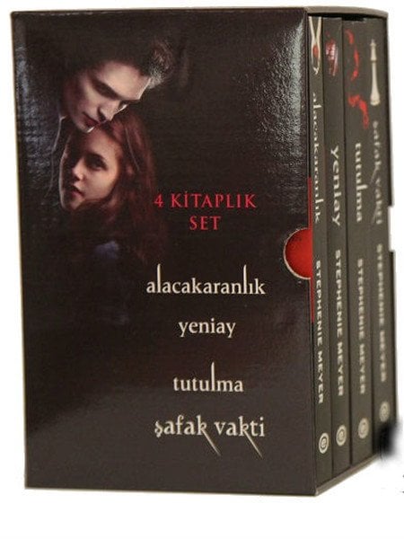 Epsilon Yayınevi Alacakaranlık Serisi 4 Kitap-Stephenie Meyer