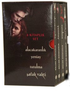 Epsilon Yayınevi Alacakaranlık Serisi 4 Kitap-Stephenie Meyer