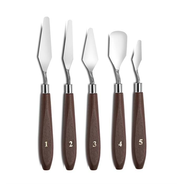 Metal Spatula Seti 5'li Çelik