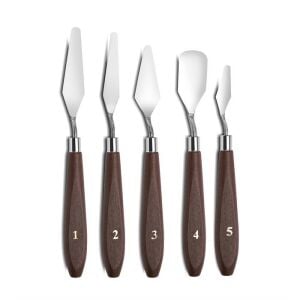 Metal Spatula Seti 5'li Çelik
