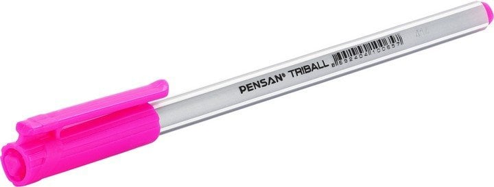 Pensan Tükenmez Kalem Triball 1.0 MM Bilye Uç Pembe