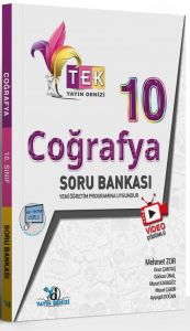 Yayın Denizi 10. Sınıf TEK Serisi Video Çözümlü Coğrafya Soru Bankası